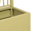 Havekrukke med trellis Grøn 80 x 36 x 140 cm PP