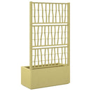 Havekrukke med trellis Grøn 80 x 36 x 140 cm PP