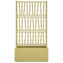 Havekrukke med trellis Grøn 80 x 36 x 140 cm PP