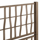 Havekrukke med trellis Brun 80 x 36 x 140 cm PP