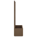 Havekrukke med trellis Brun 80 x 36 x 140 cm PP
