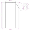 Rullegardin Naturfarvet 90 x 160 cm Bambus