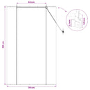 Rullegardin Naturfarvet 110 x 160 cm Bambus