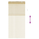 Rullegardin Naturfarvet 110 x 220 cm Bambus
