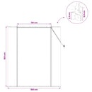 Rullegardin Naturfarvet 160 x 160 cm Bambus