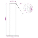 Rullegardin Brun 50 x 160 cm Bambus