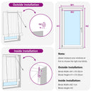 Rullegardin Brun 70 x 220 cm Bambus