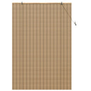 Rullegardin Naturlig og Brun 130 x 220 cm Bambus
