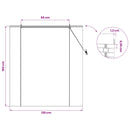 Rullegardin Brun 130 x 160 cm Bambus