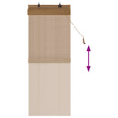 Rullegardin Brun 70 x 160 cm Bambus
