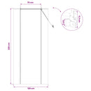 Rullegardin Naturfarvet 120 x 220 cm Bambus
