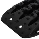 Traction Board 2 pcs Sort 57,5x30,5x5,5 cm Forstærket nylon