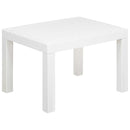 Lounge sæt med pude 3 pcs Hvid PP
