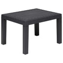 Lounge sæt med pude 3 pcs Antracit PP