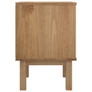 Sengebord OTTA Sort 45 x 39 x 57 cm Massivt fyrretræ