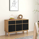 Sideboard OTTA Brun og sort 114 x 43 x 73,5 cm