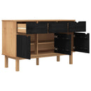 Sideboard OTTA Brun og sort 114 x 43 x 73,5 cm
