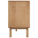 Sideboard OTTA Brun og sort 114 x 43 x 73,5 cm