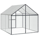 Fuglebur Antracit 181,5 x 221 x 173,5 cm Svejset Trådnet
