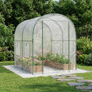 Drivhus med ramme 160 x 200 x 192,5 cm PVC Transparent