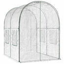 Drivhus med ramme 160 x 200 x 192,5 cm PVC Transparent