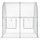 Drivhus med ramme 160 x 200 x 192,5 cm PVC Transparent