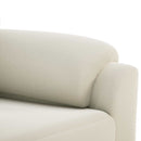 Sofa Cremefarvet 94 x 85 x 93 cm Fløjl