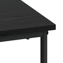 Skrivebord med opbevaring Sort eg 100 x 50 x 75 cm