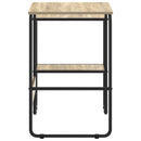 Skrivebord med opbevaring Sonoma-eg 100 x 50 x 75 cm