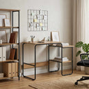 Skrivebord med opbevaring Artisan-eg 100 x 50 x 75 cm