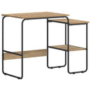 Skrivebord med opbevaring Artisan-eg 100 x 50 x 75 cm