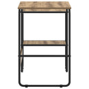 Skrivebord med opbevaring Artisan-eg 100 x 50 x 75 cm