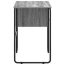 Skrivebord med opbevaring Grå Sonoma 100 x 50 x 75 cm
