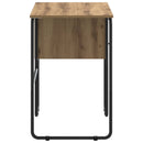 Skrivebord med opbevaring Artisan-eg 100 x 50 x 75 cm
