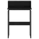 Skrivebord med opbevaring Sort eg 60 x 50 x 91 cm