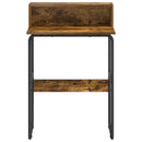 Skrivebord med opbevaring Røget eg 60 x 50 x 91 cm