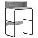 Skrivebord med opbevaring Grå Sonoma 60 x 50 x 91 cm