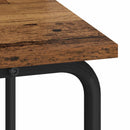 Skrivebord med opbevaring Egetræ 60 x 50 x 91 cm