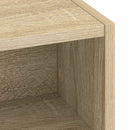 Skrivebord med opbevaring Sonoma-eg 100 x 50 x 91 cm