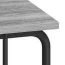 Skrivebord med opbevaring Grå Sonoma 100 x 50 x 91 cm