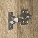 Skrivebord med opbevaring Sonoma-eg 120 x 50,5 x 75,5 cm