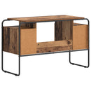 Skrivebord med opbevaring Egetræ 120 x 50,5 x 75,5 cm