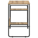 Skrivebord med opbevaring Artisan-eg 131,5 x 50 x 75,5 cm