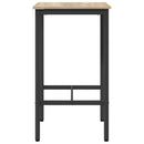 Barbord 52 x 52 x 90 cm Konstrueret træ Sonoma-eg Rektangulær