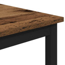 Barbænk 2 stk. Gammelt træ 40 x 32 x 64 cm Konstrueret træ