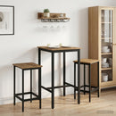 Barbænk 2 stk. Artisan-eg 40 x 32 x 64 cm Konstrueret træ