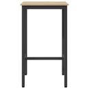 Barbord 52 x 52 x 110 cm Konstrueret træ Sonoma-eg Rektangulær