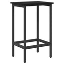 Barbænk Sort eg 40 x 32 x 74 cm Konstrueret træ