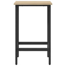 Barbænk Sonoma-eg 40 x 32 x 74 cm Konstrueret træ