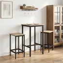 Barbænk 2 stk. Sonoma-eg 40 x 32 x 74 cm Konstrueret træ